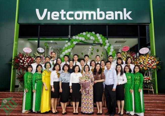 Ảnh Ngân hàng Ngoại thương Vietcombank Phòng giao dịch Tắc Cậu 1