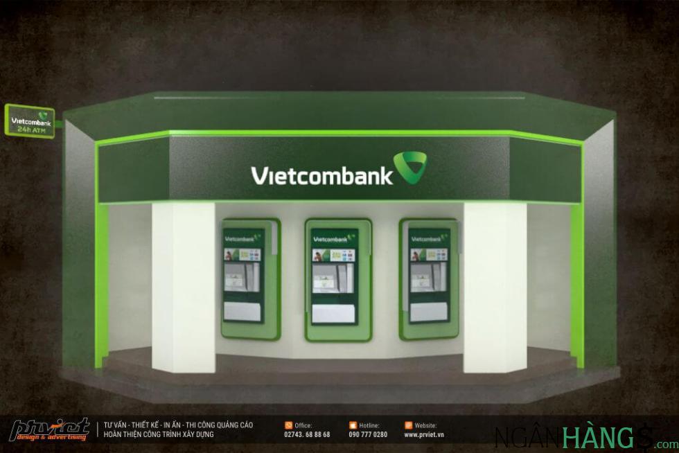Ảnh Cây ATM ngân hàng Ngoại thương Vietcombank Bệnh Viện Đa Khoa TW 1