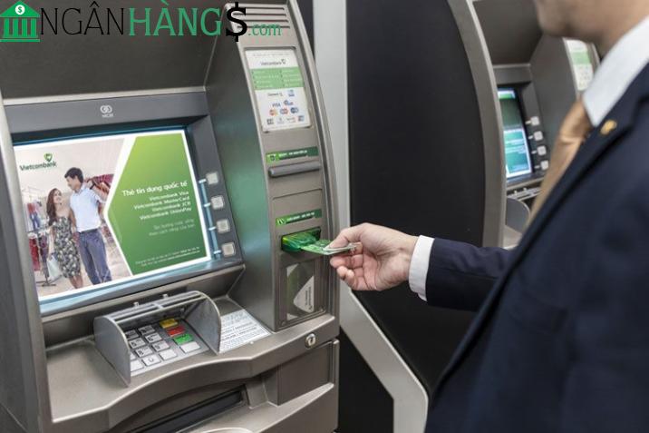 Ảnh Cây ATM ngân hàng Ngoại thương Vietcombank Cụm CN Vàm Cổng 1