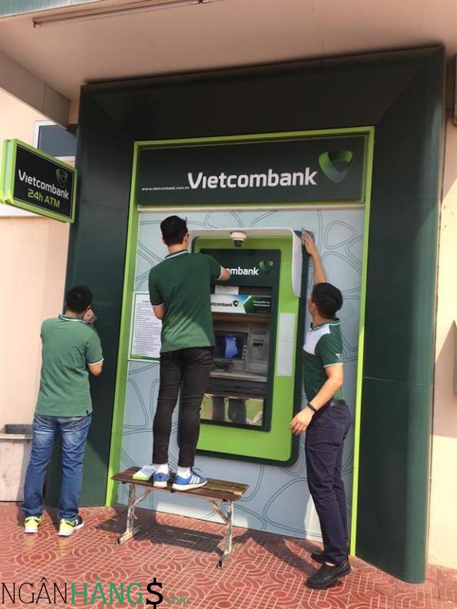 Ảnh Cây ATM ngân hàng Ngoại thương Vietcombank 35-37 Cách mạng tháng 8 1
