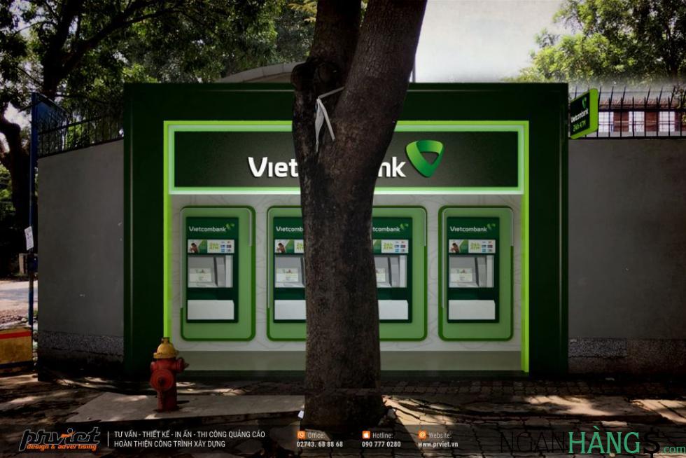 Ảnh Cây ATM ngân hàng Ngoại thương Vietcombank PGD Vàm Cống 1