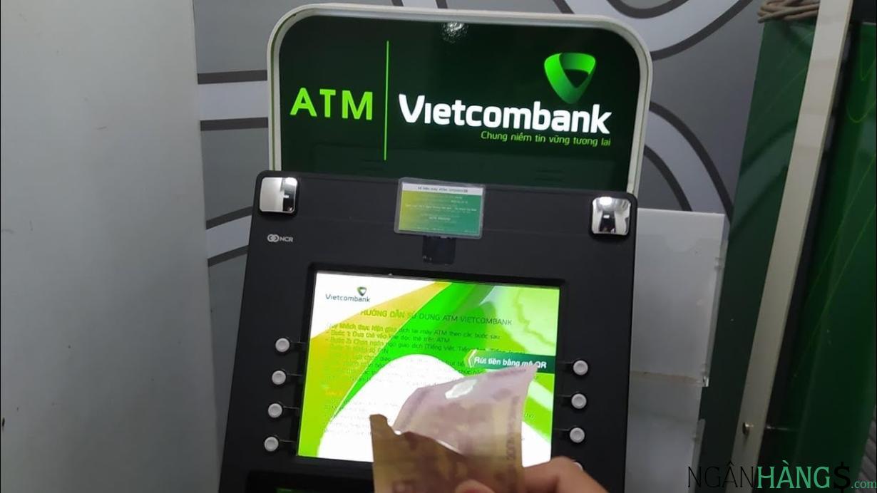 Ảnh Cây ATM ngân hàng Ngoại thương Vietcombank Đại học An Giang 1