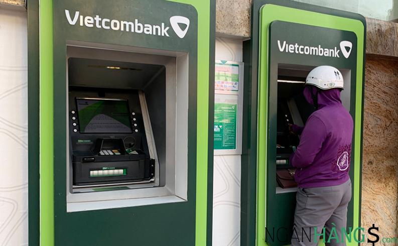 Ảnh Cây ATM ngân hàng Ngoại thương Vietcombank Trung tâm TM Long Xuyên 1