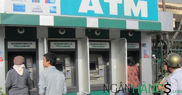 Ảnh Cây ATM ngân hàng Ngoại thương Vietcombank TTT Hoàn Cầu 1