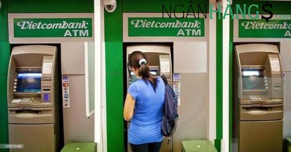 Ảnh Cây ATM ngân hàng Ngoại thương Vietcombank Trung tâm thương mại Intimex 1