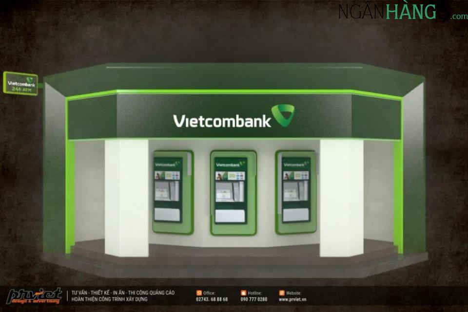 Ảnh Cây ATM ngân hàng Ngoại thương Vietcombank 144 Nguyễn Tất Thành 1