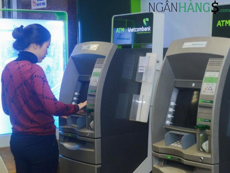 Ảnh Cây ATM ngân hàng Ngoại thương Vietcombank Bưu điện Phan Bội Châu 1