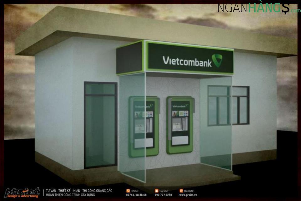 Ảnh Cây ATM ngân hàng Ngoại thương Vietcombank CoopMart Rạch Giá 1