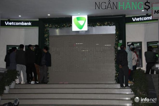 Ảnh Cây ATM ngân hàng Ngoại thương Vietcombank PGD Tân Châu 1