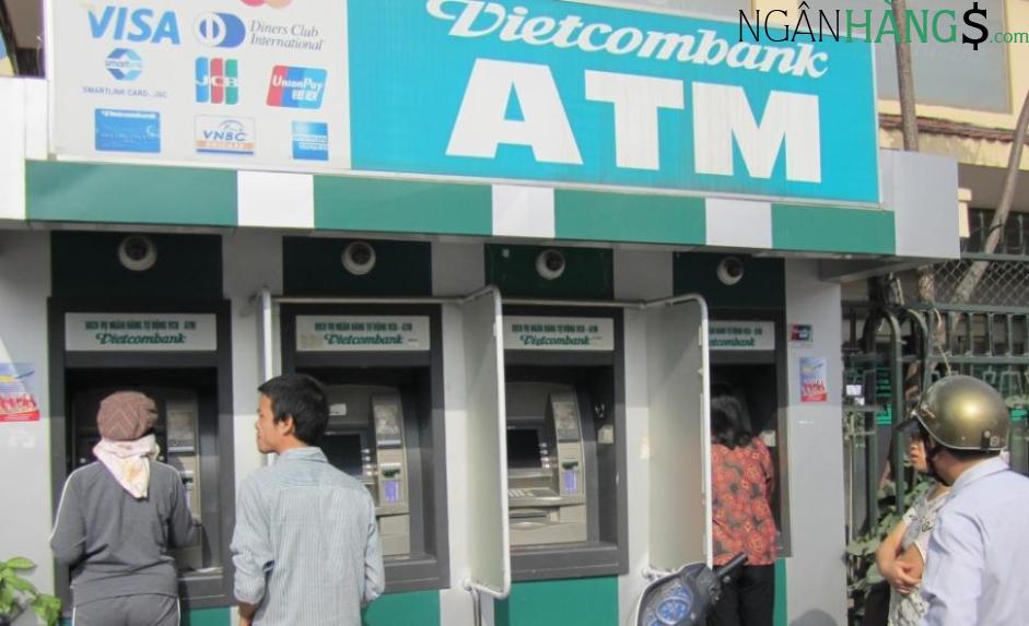 Ảnh Cây ATM ngân hàng Ngoại thương Vietcombank PGD Hồng Ngự 1