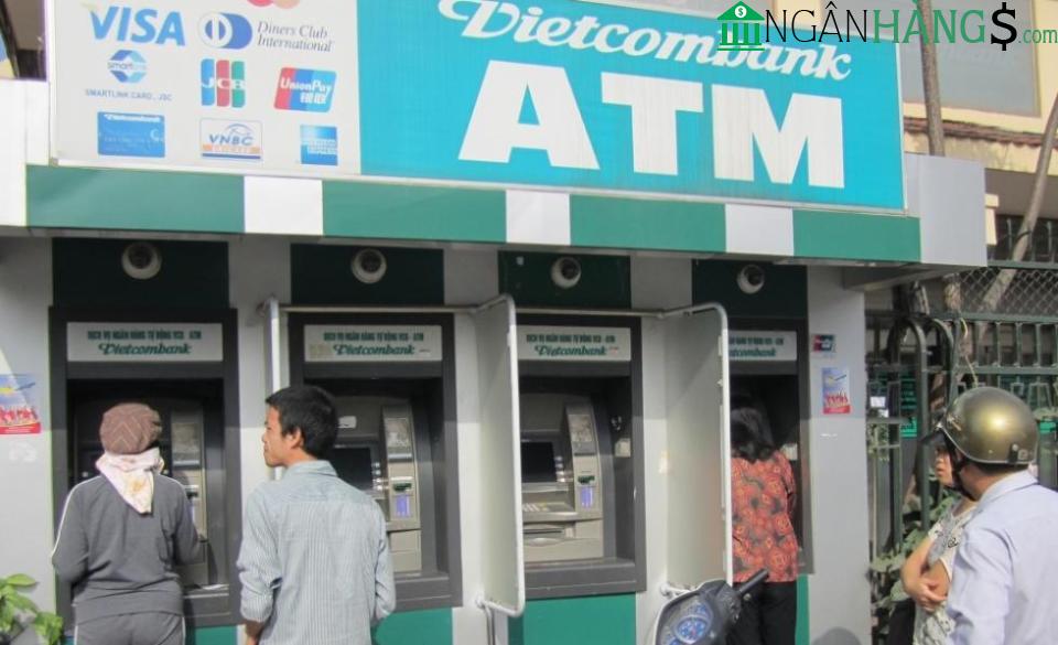 Ảnh Cây ATM ngân hàng Ngoại thương Vietcombank Bưu Điện Hòa Thành 1