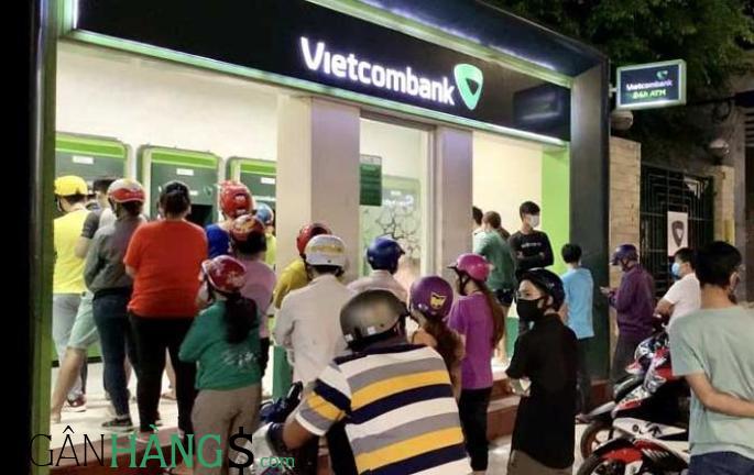 Ảnh Cây ATM ngân hàng Ngoại thương Vietcombank PGD Hung Vuong 1