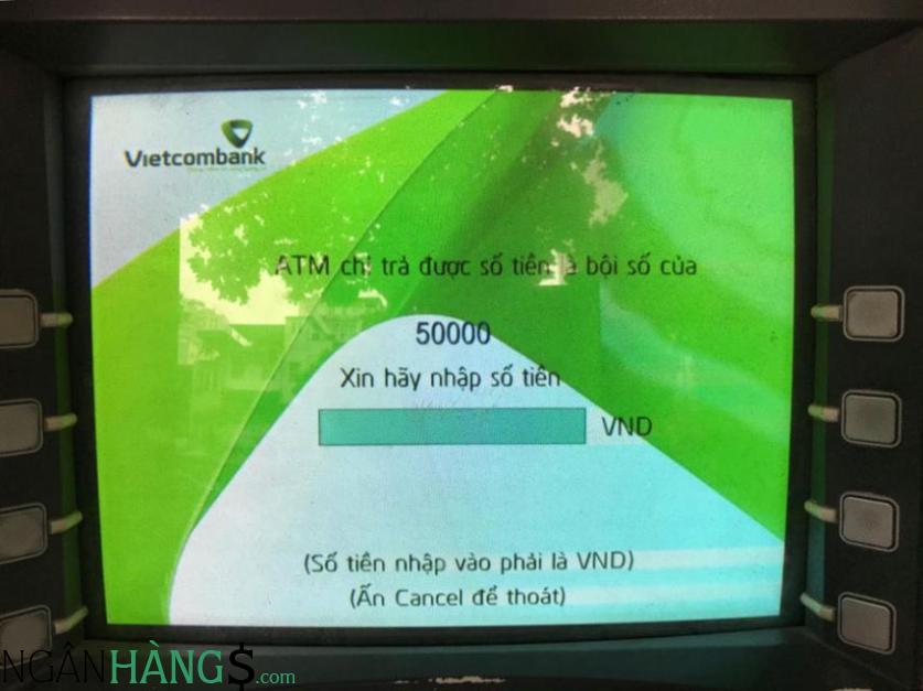 Ảnh Cây ATM ngân hàng Ngoại thương Vietcombank Lô 20, KDC Phú An 1