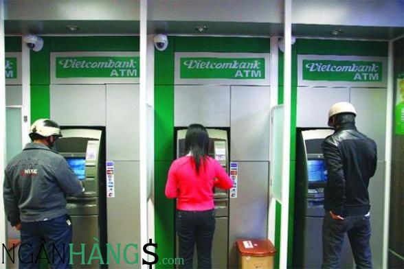 Ảnh Cây ATM ngân hàng Ngoại thương Vietcombank CoopMart Vĩnh Long 1
