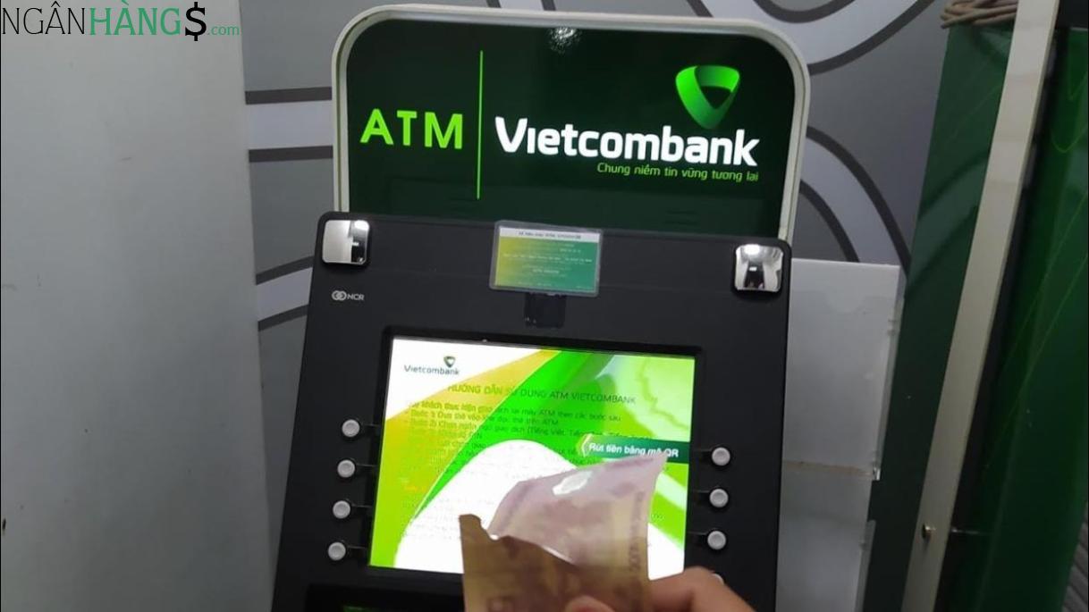 Ảnh Cây ATM ngân hàng Ngoại thương Vietcombank Tân Huê Viên 1