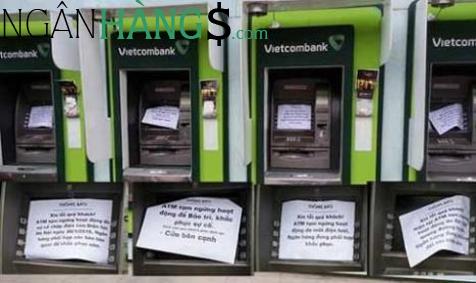 Ảnh Cây ATM ngân hàng Ngoại thương Vietcombank Siêu thị Metro 1