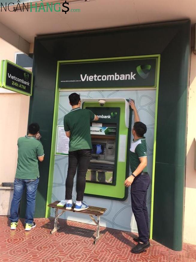 Ảnh Cây ATM ngân hàng Ngoại thương Vietcombank Cảng Dung Quất 1
