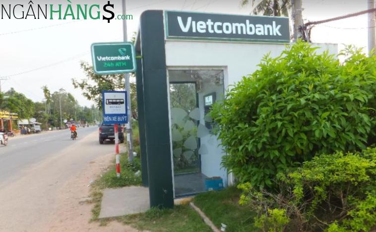 Ảnh Cây ATM ngân hàng Ngoại thương Vietcombank Cổng NM Lọc Dầu Dung Quất 1