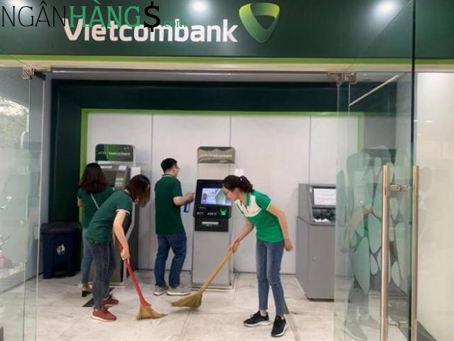 Ảnh Cây ATM ngân hàng Ngoại thương Vietcombank Cổng Cty CN nặng Doosan Vina 1