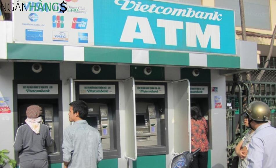 Ảnh Cây ATM ngân hàng Ngoại thương Vietcombank KS Hùng Vương 1