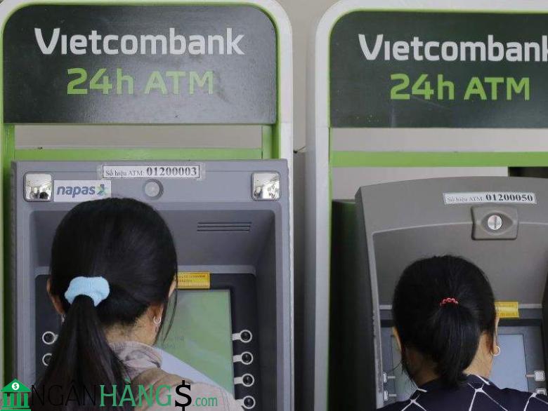 Ảnh Cây ATM ngân hàng Ngoại thương Vietcombank TT La Hà 1