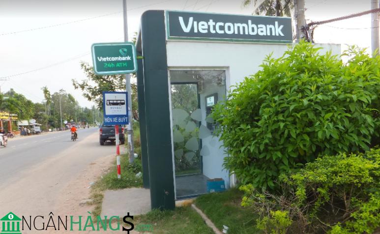 Ảnh Cây ATM ngân hàng Ngoại thương Vietcombank TT Chợ Chùa 1