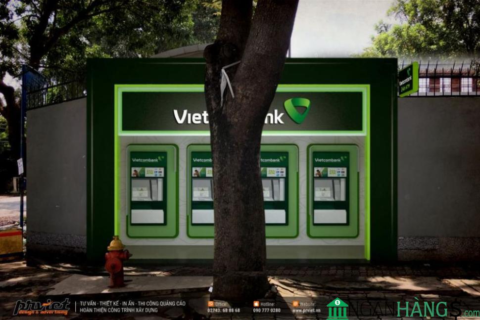 Ảnh Cây ATM ngân hàng Ngoại thương Vietcombank PGD Hùng Vương 1