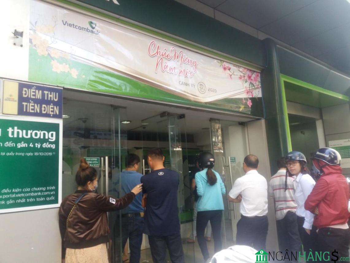 Ảnh Cây ATM ngân hàng Ngoại thương Vietcombank KCN Quán Ngang 1