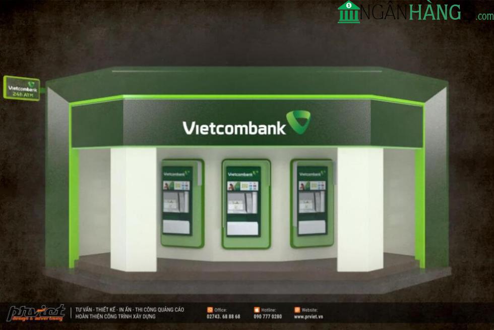 Ảnh Cây ATM ngân hàng Ngoại thương Vietcombank PGD Tân Giang 1