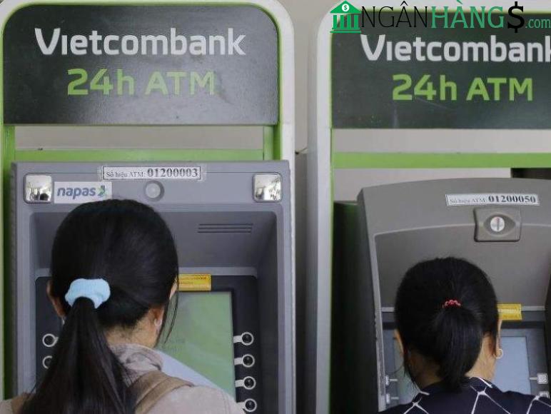 Ảnh Cây ATM ngân hàng Ngoại thương Vietcombank 12-12A HTX ĐTXD QL và khai thác chợ Phúc Hưng 1