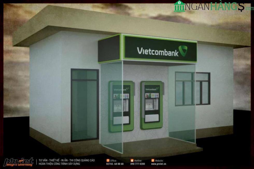 Ảnh Cây ATM ngân hàng Ngoại thương Vietcombank Đường Hùng Vương Phường 6 1