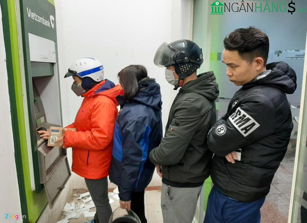 Ảnh Cây ATM ngân hàng Ngoại thương Vietcombank Viễn Thông Lào Cai 1