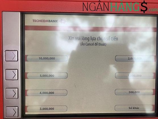 Ảnh Cây ATM ngân hàng Kỹ Thương Techcombank Đoàn tiếp viên hàng không 1