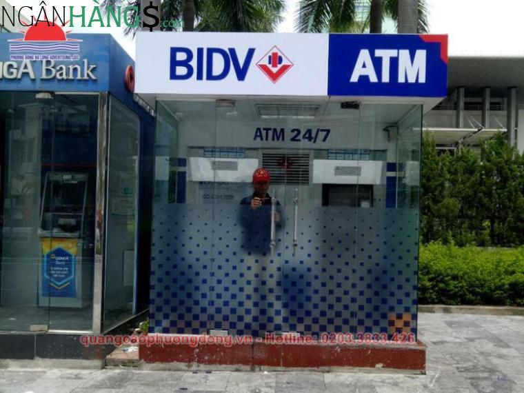 Ảnh Cây ATM ngân hàng Đầu Tư và Phát Triển BIDV Chi nhánh Phố Núi 1