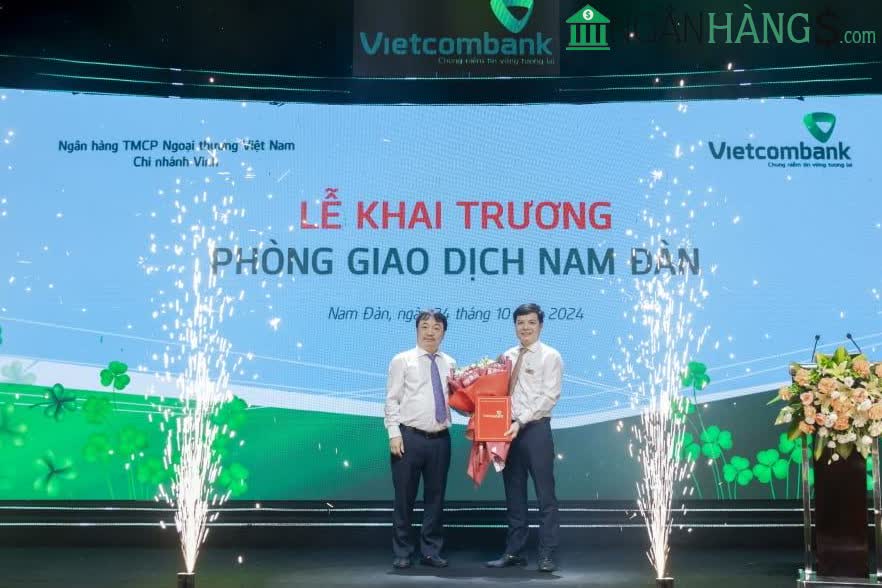 Ảnh Ngân hàng Ngoại thương Vietcombank Phòng giao dịch Nam Đàn 1