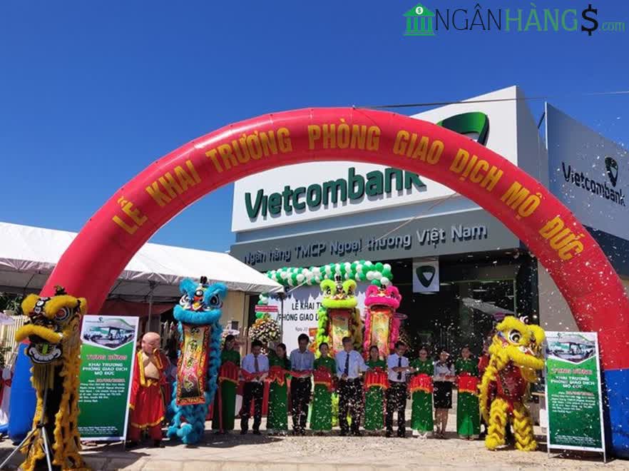 Ảnh Ngân hàng Ngoại thương Vietcombank Phòng giao dịch Mộ Đức 1