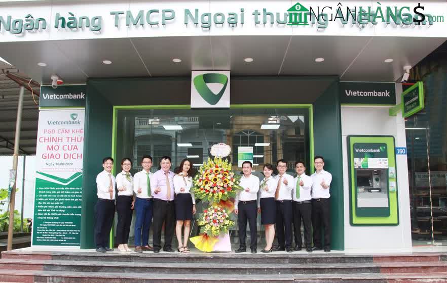 Ảnh Ngân hàng Ngoại thương Vietcombank Phòng giao dịch Cẩm Khê 1