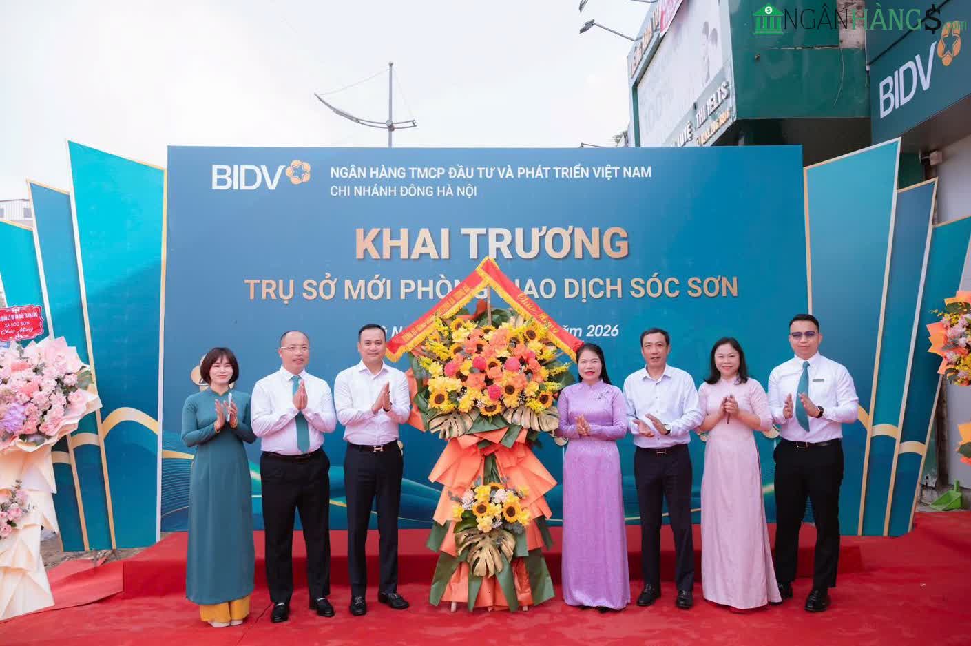 Ảnh Ngân hàng Đầu Tư và Phát Triển BIDV Phòng giao dịch Sóc Sơn 1