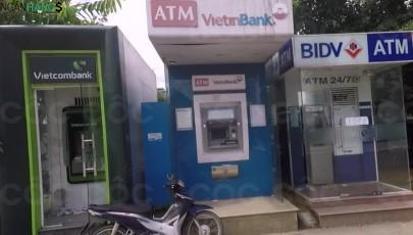 Ảnh Cây ATM ngân hàng Ngoại thương Vietcombank Trụ sở VCB Nhà Bè 1