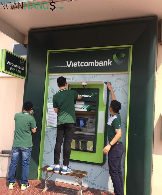 Ảnh Cây ATM ngân hàng Ngoại thương Vietcombank Số 50/10 khu phố Đông A 1