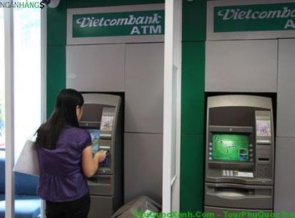 Ảnh Cây ATM ngân hàng Ngoại thương Vietcombank PGD Đông Hòa 1