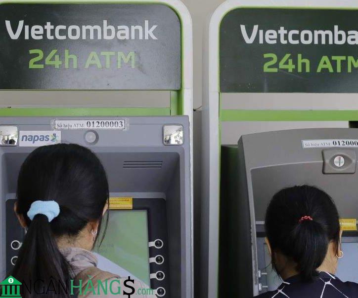 Ảnh Cây ATM ngân hàng Ngoại thương Vietcombank FoocoMart Dân Sinh 1