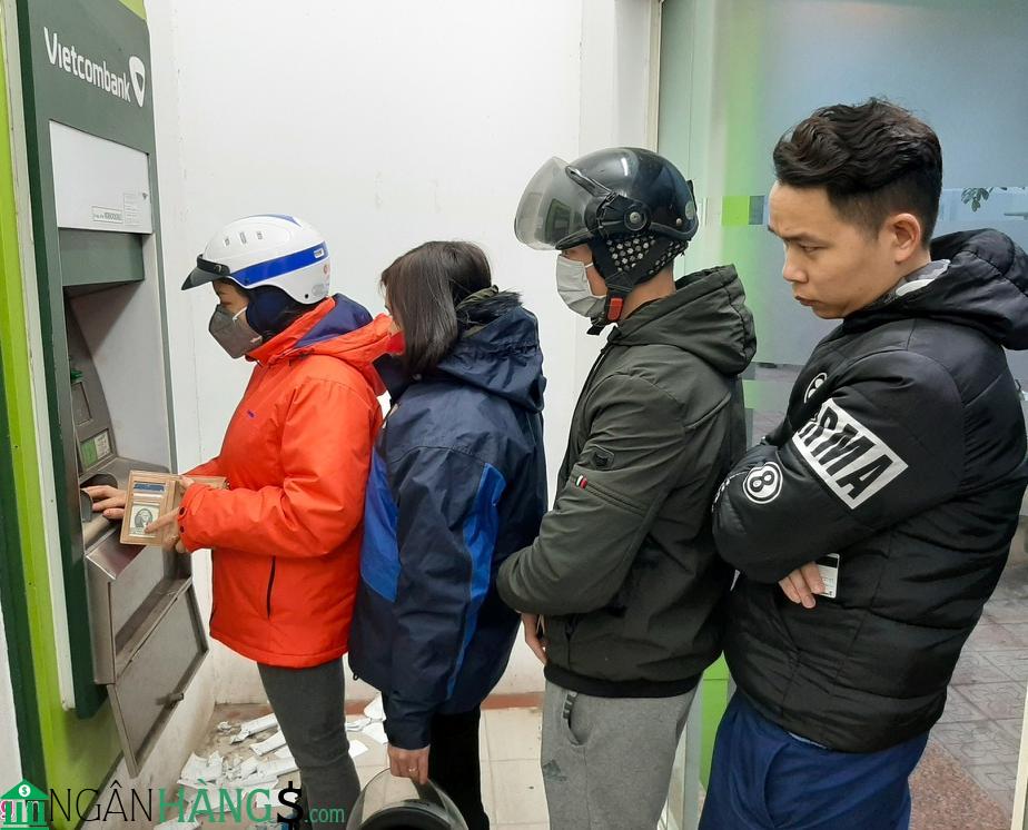 Ảnh Cây ATM ngân hàng Ngoại thương Vietcombank TTTM Becamex 1