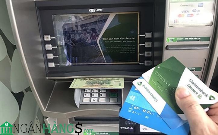 Ảnh Cây ATM ngân hàng Ngoại thương Vietcombank Công ty May Nhà Bè 1