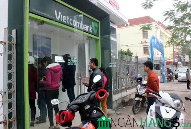 Ảnh Cây ATM ngân hàng Ngoại thương Vietcombank Bưu điện Phú Chánh 1