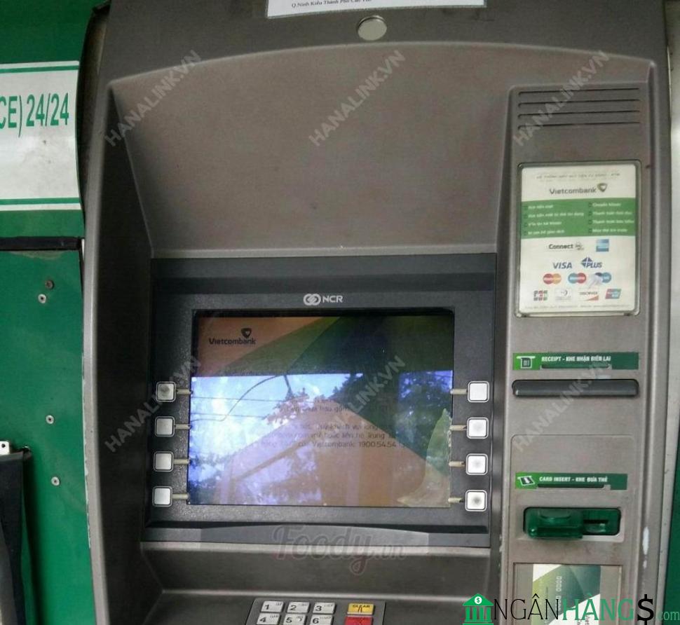 Ảnh Cây ATM ngân hàng Ngoại thương Vietcombank PGD Bến Cát 1