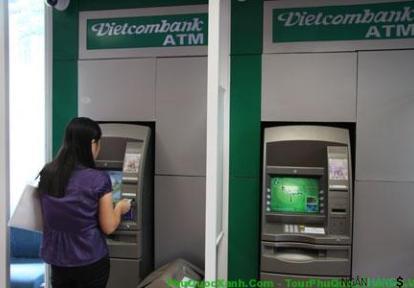 Ảnh Cây ATM ngân hàng Ngoại thương Vietcombank Autobank Nguyễn Kiệm 1