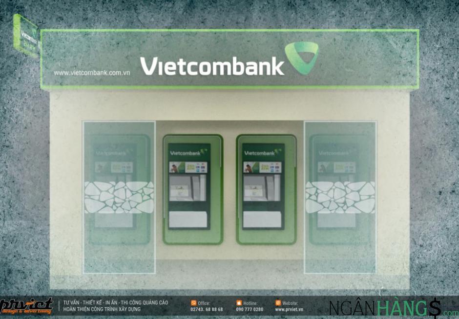 Ảnh Cây ATM ngân hàng Ngoại thương Vietcombank 351-353 Lũy Bán Bích 1