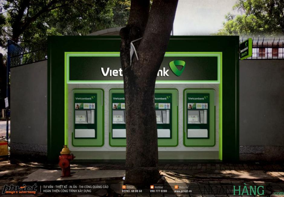 Ảnh Cây ATM ngân hàng Ngoại thương Vietcombank Autobank Lạc Long Quân 1
