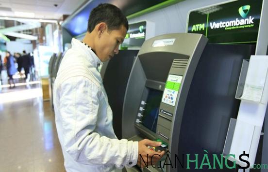 Ảnh Cây ATM ngân hàng Ngoại thương Vietcombank PGD Lãnh Bình Thăng 1